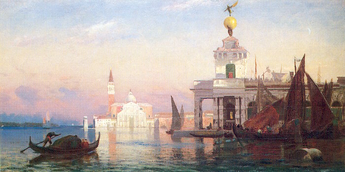 The Grand Canal with San Giorgio Maggiore